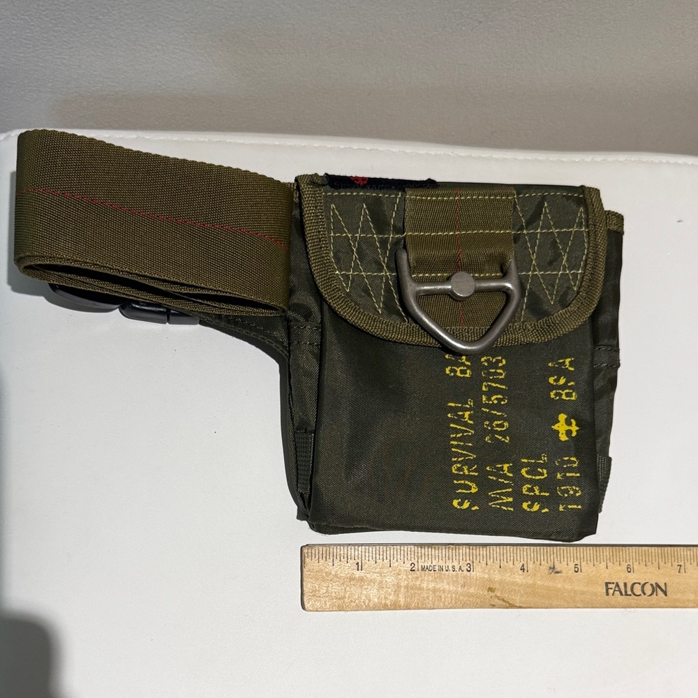 Boy Scouts of America Olive Green Tactical Waist Bag Survival Bag